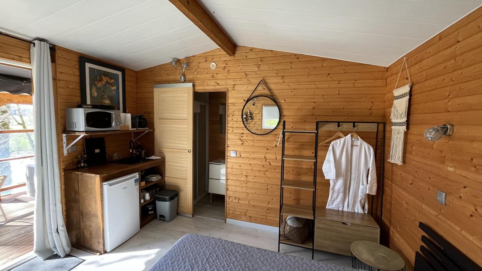 Les Cabanes Du Lac - Spa - Petit Dejeune - Cabane Du Frene & Cabane Du Chene Premium Sevignacq Zewnętrze zdjęcie